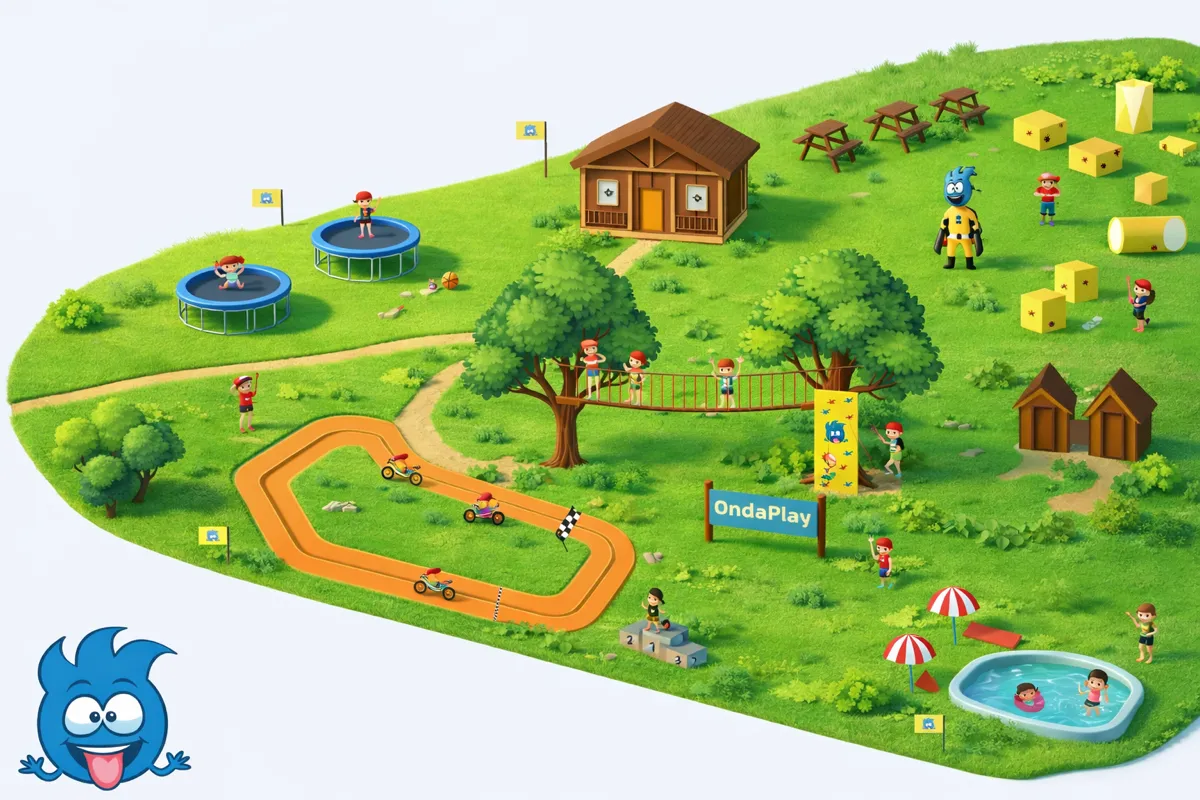 Mapa do Onda Play